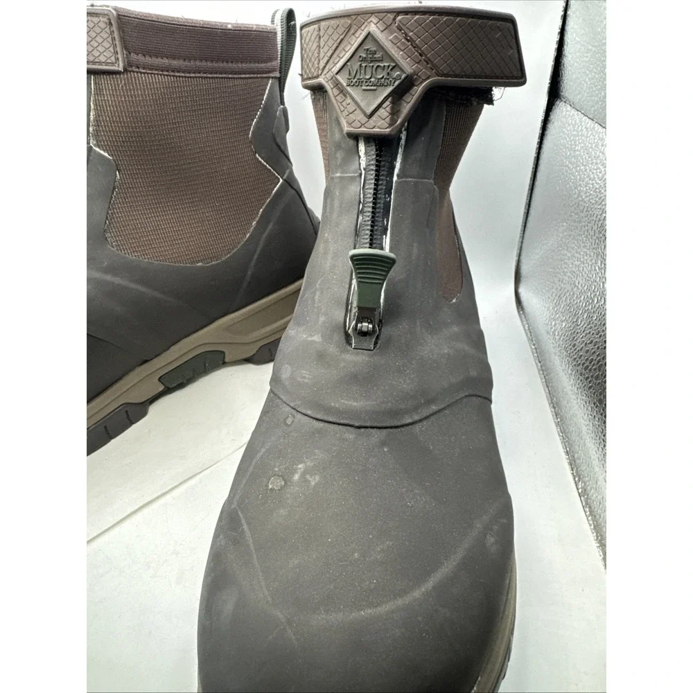 The Original Muck Company Pull-On Ankle Boot 060021 HDS Men's US Size 11 - Brown
